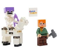 LEGO Minecraft: Alex con esqueleto y caballo esqueleto mini set