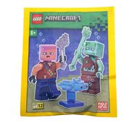 LEGO Minecraft: Aventurero con Ahogado y Axolotl Combo Pack - 6+