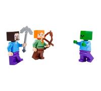 LEGO Minecraft Combo Pack - Steve, Alex, and Zombie Minifigures