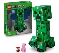 LEGO Minecraft El Creeper - Figura Articulada con Compartimento Oculto, Cerdo y Dinamita - Juguete de Construcción para Niños y Niñas de 10+ Años - Regalo Gamer - Decoración Dormitorio 21276