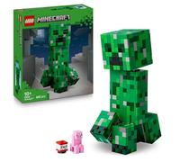 LEGO Minecraft El Creeper - Figura Articulada con Compartimento Oculto, Cerdo y Dinamita - Regalo Gamer para Niños, Niñas y Adolescentes de 10+ Años - Decoración Gaming Room 21276