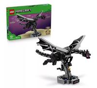 LEGO Minecraft El Dragón Ender - Figura Articulada con Alas Batientes - Juguete Interactivo con Portal de Salida para la Decoración de la Habiatción - Regalo para Niños y Niñas de 10+ Años - 21595
