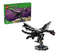 LEGO Minecraft El Dragón Ender - Figura Articulada con Alas Batientes - Juguete Interactivo con Portal de Salida para la Decoración de la Habiatción - Regalo para Niños y Niñas de 10+ Años - 21595
