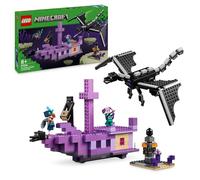 Lego minecraft dragón de ender y el barco del fin - 21264