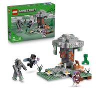 LEGO Minecraft El Jardín Pálido - Miniatura de Bioma con Minifigura de Crepitante y Hombre Polilla - Figuras de Creeper y Esqueleto - Regalo Gamer para Niños y Niñas de 7+ Años - 21586