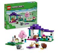 LEGO Minecraft El Santuario de Animales, Juguete de Construcción, Regalo para Niños y Niñas de 7 Años o Más y Fans del Videojuego, Bioma Llanura, Minifiguras de Personajes y Figura de Animales 21253