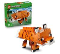 LEGO Minecraft El Zorro - Figura Articulada de Animal de Juguete - Maqueta 3D con Accesorios - Decoración para el Dormitorio - Regalo Gamer de Cumpleaños para Niños y Niñas de 10+ Años - 21588