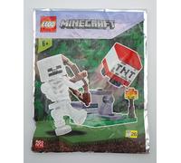 LEGO Minecraft: Esqueleto con lanzador TNT y azulejo adicional, 1 unidad