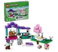 Lego Minecraft - Juego de construcción The Animal Sanctuary, Juguete de Juego para niñas y niños a Partir de 7 años, Regalo para Jugadores y niños, Modelo de ladrillo del bioma de Las llanuras con