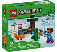 Set LEGO Minecraft 21583 Las aventuras de Steve en la taiga 79 piezas