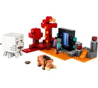 LEGO Minecraft La Emboscada en el Portal del Nether 21255