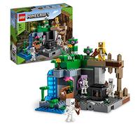 LEGO Minecraft La Mazmorra del Esqueleto, Juguete para Niños y Niñas de 8 Años o Más con Cuevas, Estalactitas, Ballesta y Figuras de Esqueletos, Regalo Creativo de Cumpleaños 21189