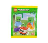 LEGO Minecraft Mini Set: Minifigura Zombie con Zombie Burning Baby y TNT
