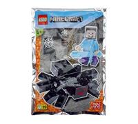 LEGO Minecraft: Steve Minifigure con pico y araña