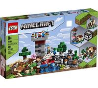 LEGO Minecraft The Crafting Box 3.0 21161 Minecraft Brick Construction Toy and Minifigures, Castle and Farm Building Set, Great Gift for Minecraft Players Aged 8 and up, New 2020 (564 Pieces)