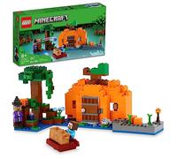 LEGO Minecraft The Pumpkin Farm - Juguete de construcción para niños a partir de 8 años - Juguete para niños, niñas y jugadores con minifigura Steve, bruja y más - 21248