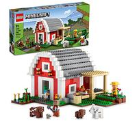 LEGO Minecraft The Red Barn 21187 - Juego de juguetes de construcción para niños, niñas y niños a partir de 9 años (799 piezas)