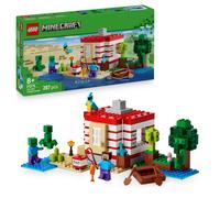 LEGO Minecraft The TNT Jungle House Toy - Building Set with a Trigger Switch for
