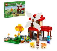 Lego Minecraft The Windmill Farm - Juguete de Videojuego, Juego de construcción de Granja con Minifiguras y Equipo de Minecraft 21262