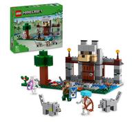 LEGO Minecraft The Wolf Stronghold Fortress Set, Building Toy for 8 Plus Year Ol
