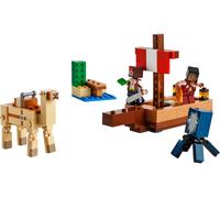 Lego minecraft el viaje del barco pirata - 21259