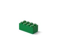 LEGO Mini Box 8 Knobs Red - Versatile Small Storage Box for Snacks, Jewellery, Hair Accessories, and Souvenirs - Safe, Easy to Clean, 46 x 92 x 43 mm