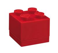 LEGO - Mini caja 4, color rojo (Room Copenhagen A/S 40111730)