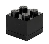 Lego - Mini Caja de Almuerzo 4, Color Negro (Room Copenhagen A/S 40111733)