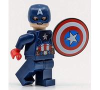 LEGO Minifigura del Capitán América de Super Heroes de 76168 (en bolsa)