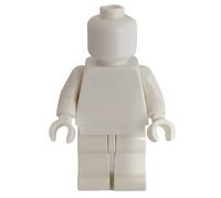 LEGO Minifigure - Cabeza monocromática para cuerpo, brazos, manos, piernas