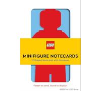Tarjetas con Forma de Minifigura (12 Tarjetas con Sobres)