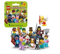 LEGO Minifigures 27.ª Edición Figuras Coleccionables Sorpresa, 1 Minifigura por Caja, Pirata de Juguete y Loro, Disfraz de Pterodáctilo, Amante de los Gatos, Bogeyman, Coleccionista de Peluches 71048