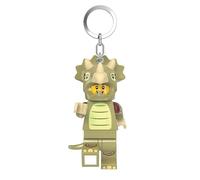 LEGO Minifigures - Llavero grande de 3 pulgadas de alto, ventilador de disfraz de Triceratops (KE238H)