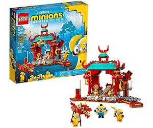 LEGO Minions: Minions Kung Fu Battle (75550) Toy Temple Building Kit for Kids, a Great Present for Kids Who Love Minions Toys and Kevin and Stuart Minion Toy Figures, New 2021 (310 Pieces)
