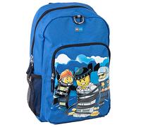 LEGO Mochila clásica Kids City Police and Fire Heritage, Policía y bomberos, Talla única, Mochila clásica Heritage