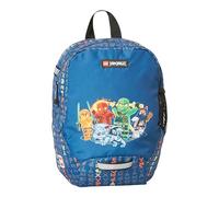 LEGO® - Mochila unisex de guardería - Lego® o Ninjago - Mochila ligera - Reflectores en todos los lados - 3 - 6 años, Lego Ninjago Family