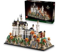 Lego Neuschwanstein 21063 - Castillo de Neuschwanstein Lego Architecture Set, incluye azulejos impresos, novedades de agosto 2025