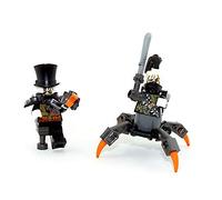 LEGO Ninjago 2 figuras Hierro Barón y su amigo de cazador sin patas con armas