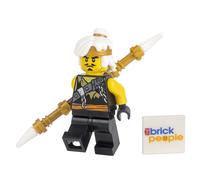LEGO Ninjago: Adolescente Wu (disfrazado de cazador de dragones) con bast n de batalla