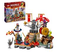 LEGO Ninjago Arena de Batalla del Torneo Juguete Ninja de Construcción con 6 Minifiguras Inc. Kai y Sora, Juego Infantil de Aventura, Regalo de Cumpleaños para Niños y Niñas de 7 Años o Más 71818