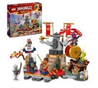 LEGO Ninjago Arena de Batalla del Torneo Juguete Ninja de Construcción con 6 Minifiguras Inc. Kai y Sora, Juego Infantil de Aventura, Regalo de Cumpleaños para Niños y Niñas de 7 Años o Más 71818