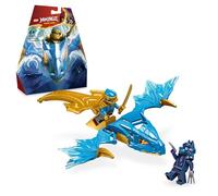 LEGO Ninjago Ataque Rising Dragon de NYA Articulado de Juguete, Juego de Construcción con Figura de Acción y Minifigura Ninja con Mini Catana, Regalo para Niños y Niñas de 6 Años o Más 71802
