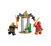 LEGO Ninjago: Batalla en el Templo de Kai y Rapton (bolsa de pl stico con capa roja adicional, 30650)