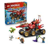 Lego ninjago bounty terrestre ? set ninja 3en1 se transforma en barc