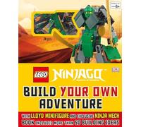 LEGO® NINJAGO: Build Your Own Adventure: With Lloyd Minifigure and Exclusive Ninja Merch, Book Includes More Than 50 Buil