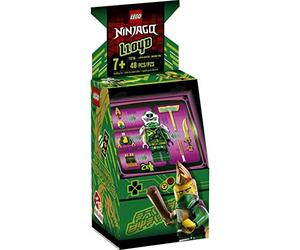 LEGO Ninjago - Cabina de Juego: Avatar de Lloyd, Set de Construcción de Máquina Arcade Coleccionable con Minifigura de Lloyd, Juguete de Prime Empire, a Partir de 7 Años (71716) , color/modelo surtido