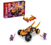 LEGO NINJAGO Coche de Juguete Crucero Dragσn Coles 71769 Juguetes Ninja con Minifiguras de Kai Cole Dorado y Guerrero Serpiente Regalos para niρo