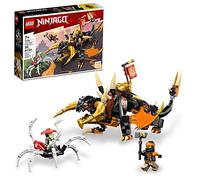 LEGO NINJAGO Cole's Earth Dragon EVO 71782, figura de juguete de acción actualizable para niños y niñas con criatura escorpión de batalla y 2 minifiguras, juego 2023