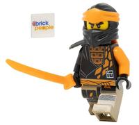 LEGO Ninjago Core: Minifigura de Cole con espada Katana