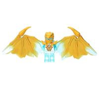 LEGO Ninjago Crystalized: Minifigura de dragón Zane con espada y Shuriken